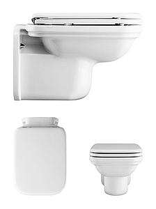 Crosswater Waldorf Soft Close Seat Chrome Plated Hinges 208.33+5% Import Charge