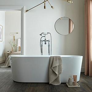 Bc Designs Viado Bath 1680 X 740 (waste Included) White