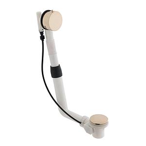 Vado Twist Type Bath Waste And Overflow Brushed Gold