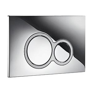 Abacus Essentials ISO WC Press Panel / Flush Plate Chrome