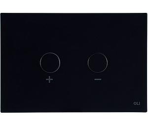 Blink Pneumatic Dual Flush Plate Matt Black RT