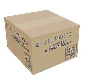 Abacus Elements Infinity 1000mm Tray Installation Kit with Stainless Steel Cover