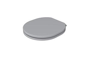 Saneux Sofia Wood Standard Soft Close Seat & Cover (for Socc02) - Dove Grey