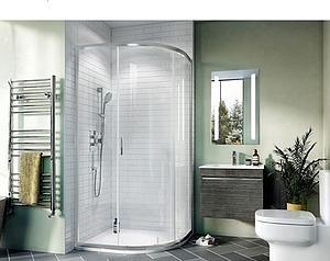 Crosswater Kai 6 Quad Single Door 1200x800 Silver