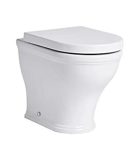Roper Rhodes 490mm Langford Back To Wall Pan - White