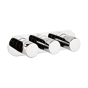 Crosswater Central 3 Handle Trimset for Shower Mixer Valve WLBP2001RC+ or WLBP3001RC+ Chrome
