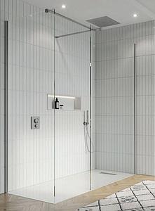 Crosswater Gallery 10 Panel 2000x700 Clear