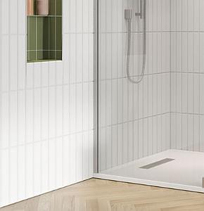 Crosswater Gallery Wall Profile Brushed Nickel