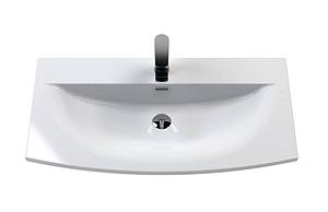 Hudson Reed 600 Curved Basin 1th White