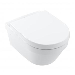 Abacus V&b Architectura Wall Hung Wc Direct Flush; With Water-saving Aquareduct System: Flush Volume 3 / 4;5 Litres Please Order Toilet Seat Separately