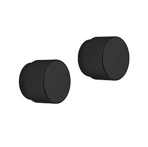 Crosswater Knurled Handle X2 Matt Black