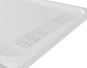 Cubico Linearity 900mm White Grid & Waste