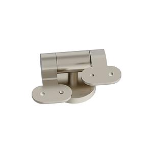 Burlington Soft Close Hinges (pair) Brushed Nickel