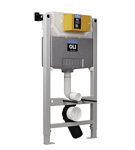 980cm Pre-wall, freestanding W.C.