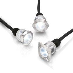 Aurora Lighting 350ma LED Marker Light 1w IP68 Rated Stainless Steel Light White