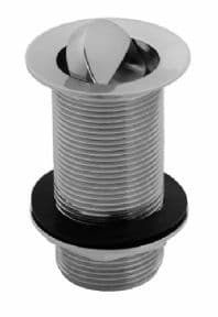 Crosswater Basin Waste Flip Top (Unslotted) Chrome