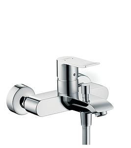 Hansgrohe Metris Single Lever Manual Bath Mixer For Exposed Installation Chrome