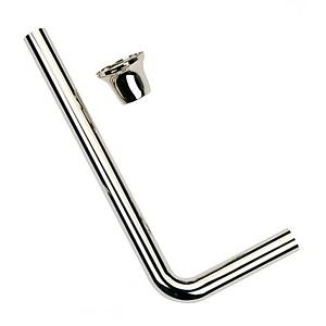 Imperial Flushpipe Low Level L Shaped Flush Pipe Chrome