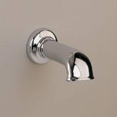 St James Marflow St James England Handle Wall Bath Spout Brushed Nickel