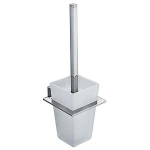 Vado Level Toilet Brush And Holder Wall Mounted Chrome